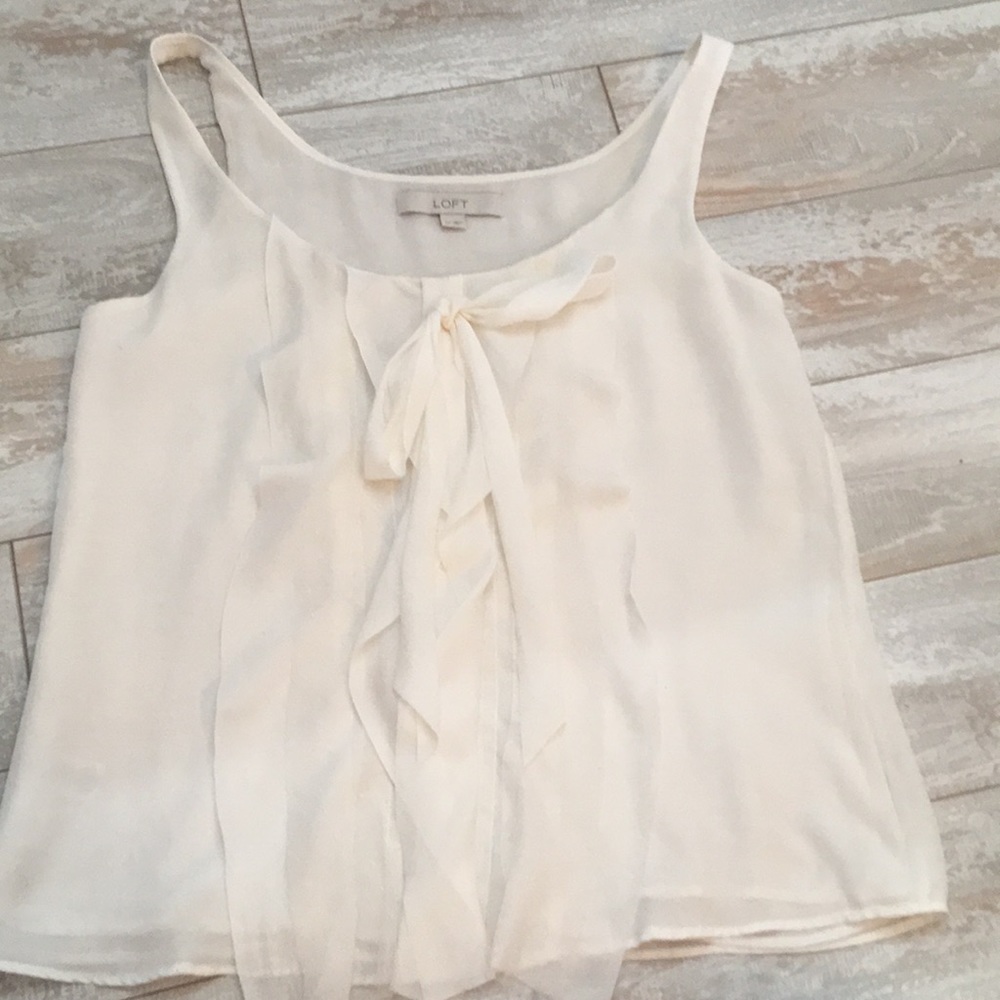 Loft sleeveless top